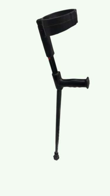 عكاز مرفق متحرك اسود (صنع في مصر)