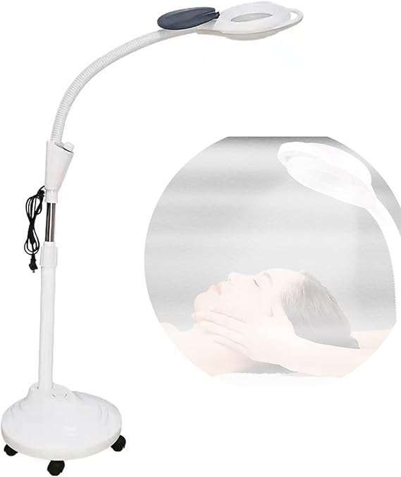 كشاف فحص طبي مزود بعدسة مكبرة